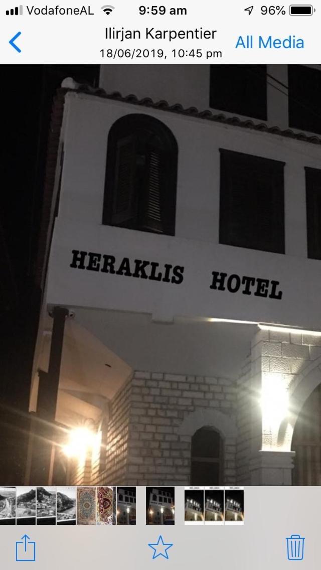 Heraklis Hotel Berat Extérieur photo